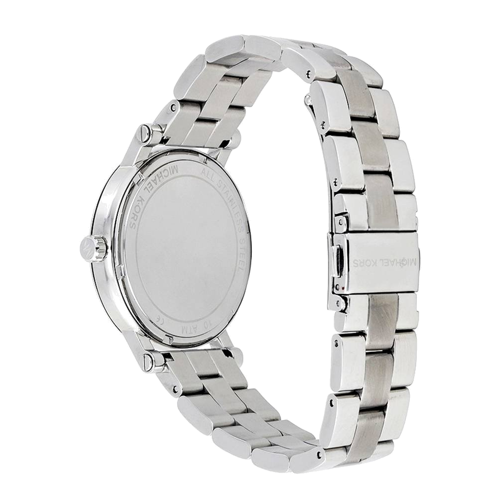  Shop Authentic Michael Kors Norie Grey Dial Silver Stainless Steel Strap Watch for Women - MK3559 - Luxxuri