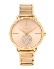  Shop Authentic Michael Kors Portia Rose Gold Dial Two Tone Steel Strap Watch for Women - MK3706 - Luxxuri