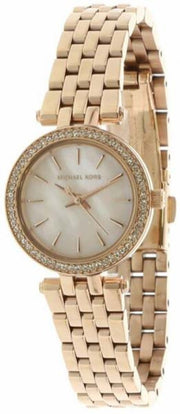  Shop Authentic Michael Kors Darci Analog Mother of Pearl Dial Rose Gold Steel Strap Watch For Women - MK3832 - Luxxuri