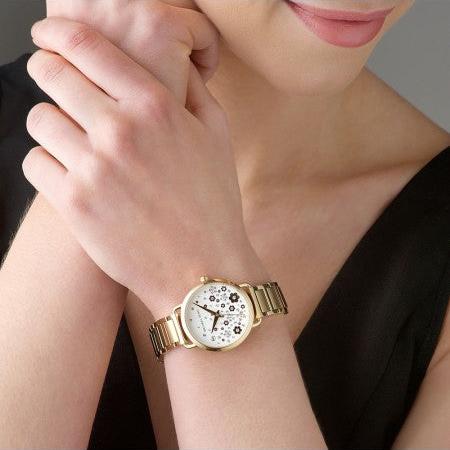  Shop Authentic Michael Kors Portia Quartz White Dial Gold Steel Strap Watch for Women - MK3840 - Luxxuri