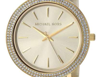  Shop Authentic Michael Kors Darci Gold Dial Gold Steel Strap Watch for Women - MK4325 - Luxxuri