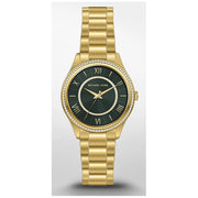  Shop Authentic Michael Kors Lauryn Analog Green Dial Gold Steel Strap Watch for Women - MK4737 - Luxxuri