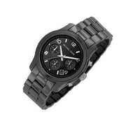  Shop Authentic Michael Kors Runway Black Ceramic Dial Black Steel Strap Watch for Women - MK5162 - Luxxuri