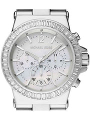  Shop Authentic Michael Kors Dylan Glitz Chronograph White Dial Silver Steel Strap Watch For Women - MK5411 - Luxxuri