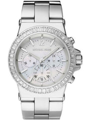  Shop Authentic Michael Kors Dylan Glitz Chronograph White Dial Silver Steel Strap Watch For Women - MK5411 - Luxxuri