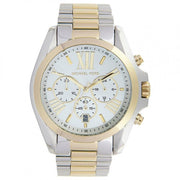  Shop Authentic Michael Kors Bradshaw Silver Dial Two Tone Steel Strap Watch for Women - MK5627 - Luxxuri