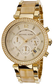  Shop Authentic Michael Kors Parker Gold Dial Gold Steel Strap Watch for Women - MK5632 - Luxxuri