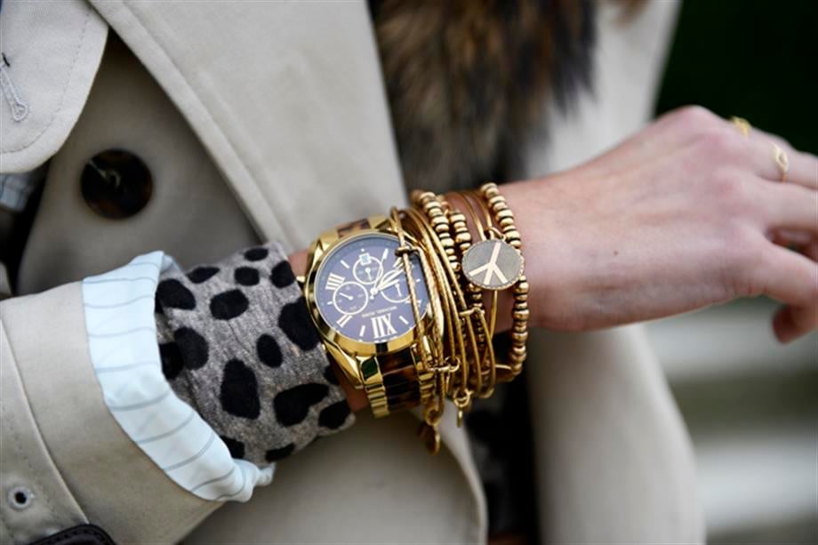  Shop Authentic Michael Kors Bradshaw Chronograph Brown Dial Two Tone Steel Strap Watch For Women - MK5696 - Luxxuri