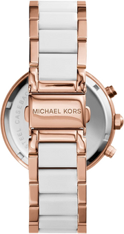  Shop Authentic Michael Kors Parker White Dial Two Tone Steel Strap Watch for Women - MK5774 - Luxxuri