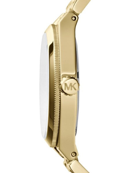  Shop Authentic Michael Kors Channing Turquoise Dial Gold Steel Strap Watch For Women - MK5894 - Luxxuri