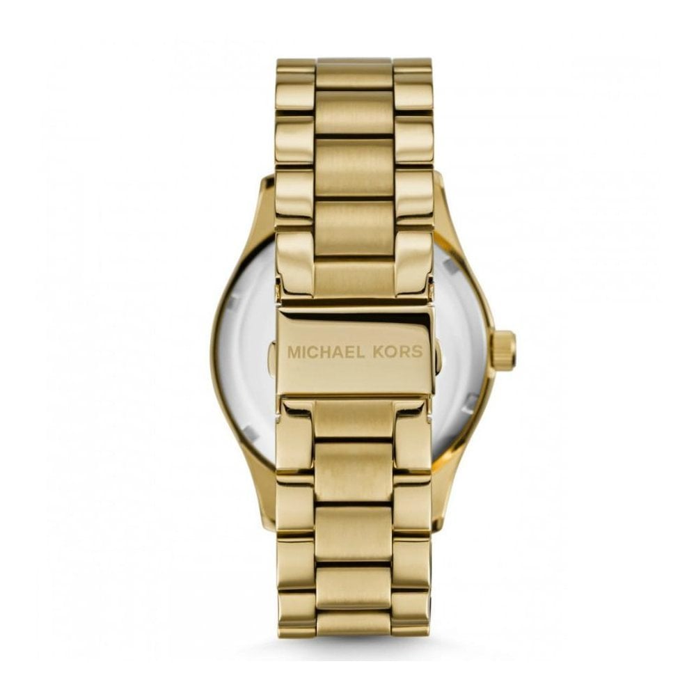  Shop Authentic Michael Kors Layton Chronograph Gold Dial Gold Steel Strap Watch for Women - MK5959 - Luxxuri
