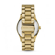  Shop Authentic Michael Kors Layton Chronograph Gold Dial Gold Steel Strap Watch for Women - MK5959 - Luxxuri