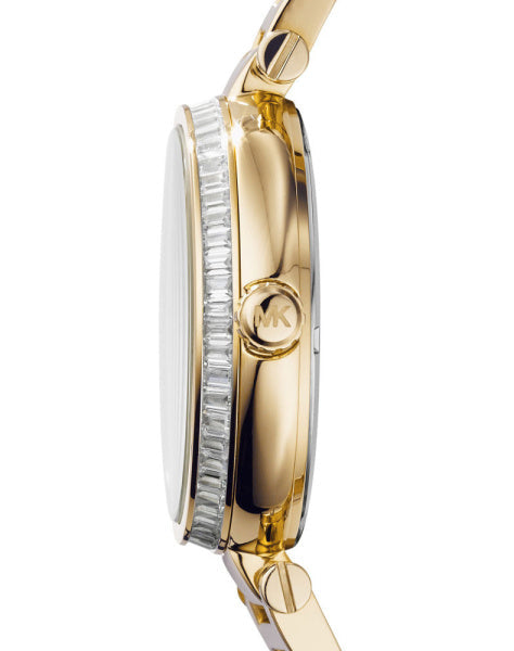  Shop Authentic Michael Kors Skylar Gold Dial Gold Steel Strap Watch for Women - MK5867 - Luxxuri