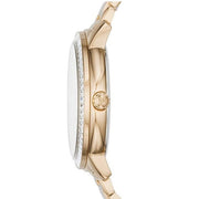 Shop Authentic Michael Kors Madelyn Quartz Gold Dial Gold Steel Strap Watch For Women - MK6287 - Luxxuri
