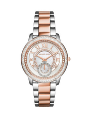  Shop Authentic Michael Kors Madelyn Silver Dial Two Tone Steel Strap Watch for Women - MK6288 - Luxxuri