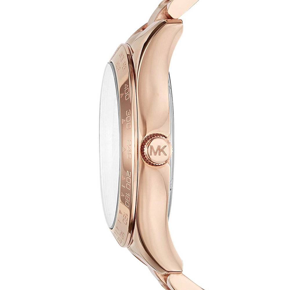  Shop Authentic Michael Kors Layton Rose Gold Dial Rose Gold Steel Strap Watch for Women - MK6395 - Luxxuri