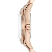  Shop Authentic Michael Kors Layton Rose Gold Dial Rose Gold Steel Strap Watch for Women - MK6395 - Luxxuri
