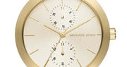 Shop Authentic Michael Kors Garner Quartz Gold Dial Gold Steel Strap Watch For Women - MK6408 - Luxxuri