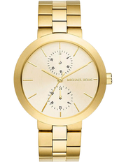  Shop Authentic Michael Kors Garner Quartz Gold Dial Gold Steel Strap Watch For Women - MK6408 - Luxxuri