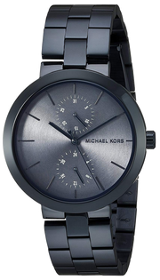  Shop Authentic Michael Kors Garner Chronograph Quartz Blue Dial Blue Steel Strap Watch For Women - MK6410 - Luxxuri