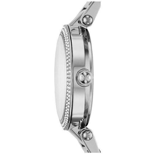  Shop Authentic Michael Kors Parker Silver Dial Silver Stainless Steel Strap Watch for Women - MK6483 - Luxxuri