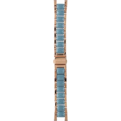  Shop Authentic Michael Kors Parker Blue Mother of Pearl Dial Two Tone Steel Strap  Watch for Women - MK6491 - Luxxuri