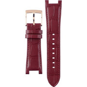  Shop Authentic Michael Kors Sawyer Maroon Dial Maroon Leather Strap Watch for Women - MK2426 - Luxxuri