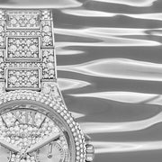  Shop Authentic Michael Kors Camille Multifunction Crystals Silver Dial Silver Steel Strap Watch For Women - MK6996 - Luxxuri