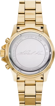  Shop Authentic Michael Kors Everest Chronograph Gold Dial Gold Steel Strap Watch For Women - MK7210 - Luxxuri