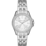  Shop Authentic Michael Kors Pilot Quartz Silver Dial Silver Steel Strap Watch For Women - MK7379 - Luxxuri