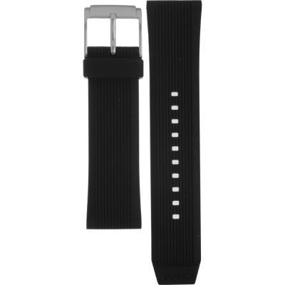  Shop Authentic Michael Kors Janelle Quartz Silver Dial Black Rubber Strap Watch For Women - MK7138 - Luxxuri