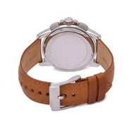  Shop Authentic Michael Kors Ryker Chronograph Analog Blue Dial Brown Leather Strap Watch For Men - MK8518 - Luxxuri