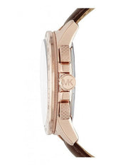  Shop Authentic Michael Kors Ryker Analog Gray Dial Brown Leather Strap Watch For Men - MK8519 - Luxxuri