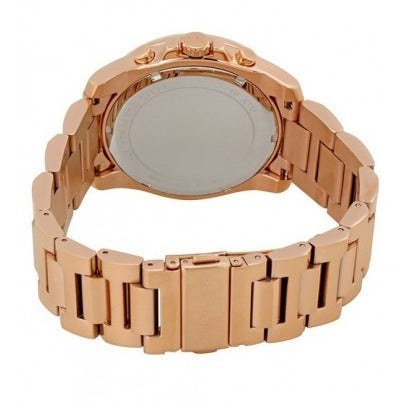  Shop Authentic Michael Kors Brecken Chronograph Analog Black Dial Rose Gold Steel Strap Watch For Women - MK8563 - Luxxuri