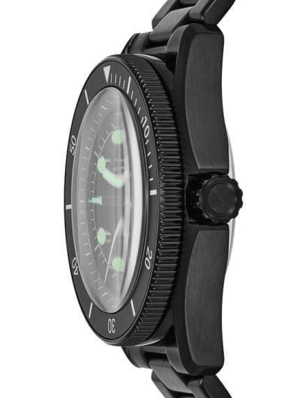  Shop Authentic Michael Kors Maritime Three Hand Black Dial Black Steel Strap Watch for Men - MK9181 - Luxxuri