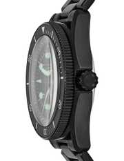  Shop Authentic Michael Kors Maritime Three Hand Black Dial Black Steel Strap Watch for Men - MK9181 - Luxxuri