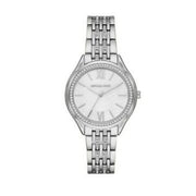  Shop Authentic Michael Kors Mindy White Dial Silver Steel Strap Watch For Women - MK7075 - Luxxuri