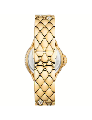  Shop Authentic Michael Kors Camile Analog White Dial Gold Steel Strap Watch for Women - MK4801 - Luxxuri