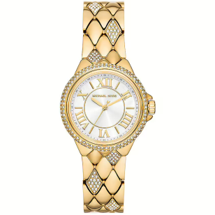  Shop Authentic Michael Kors Camile Analog White Dial Gold Steel Strap Watch for Women - MK4801 - Luxxuri