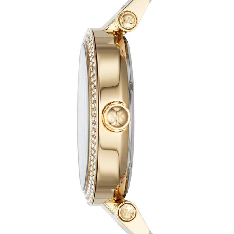  Shop Authentic Michael Kors Parker White Dial Two Tone Steel Strap Watch for Women - MK6313 - Luxxuri
