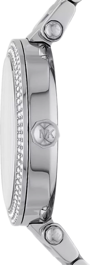  Shop Authentic Michael Kors Parker Quartz Silver Dial Silver Steel Strap Watch For Women - MK6658 - Luxxuri