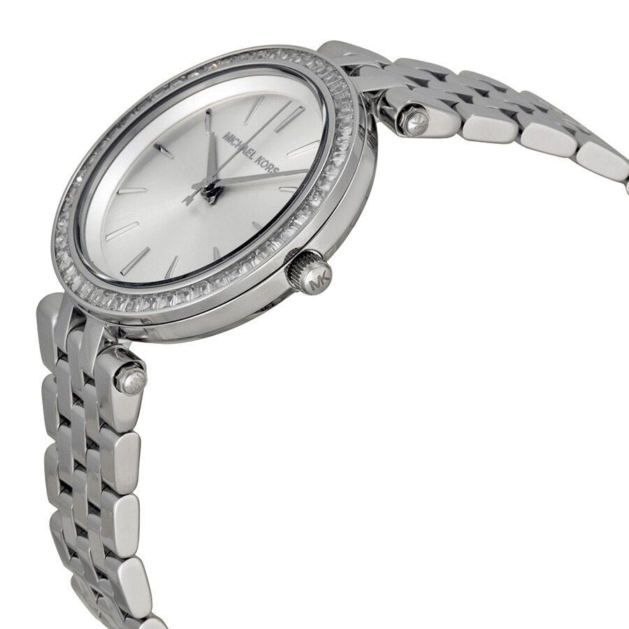  Shop Authentic Michael Kors Darci Silver Dial Silver Stainless Steel Strap Watch for Women - MK3364 - Luxxuri