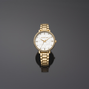  Shop Authentic Michael Kors Pyper Three Hand White Dial Gold Steel Strap Watch For Women - MK4666 - Luxxuri
