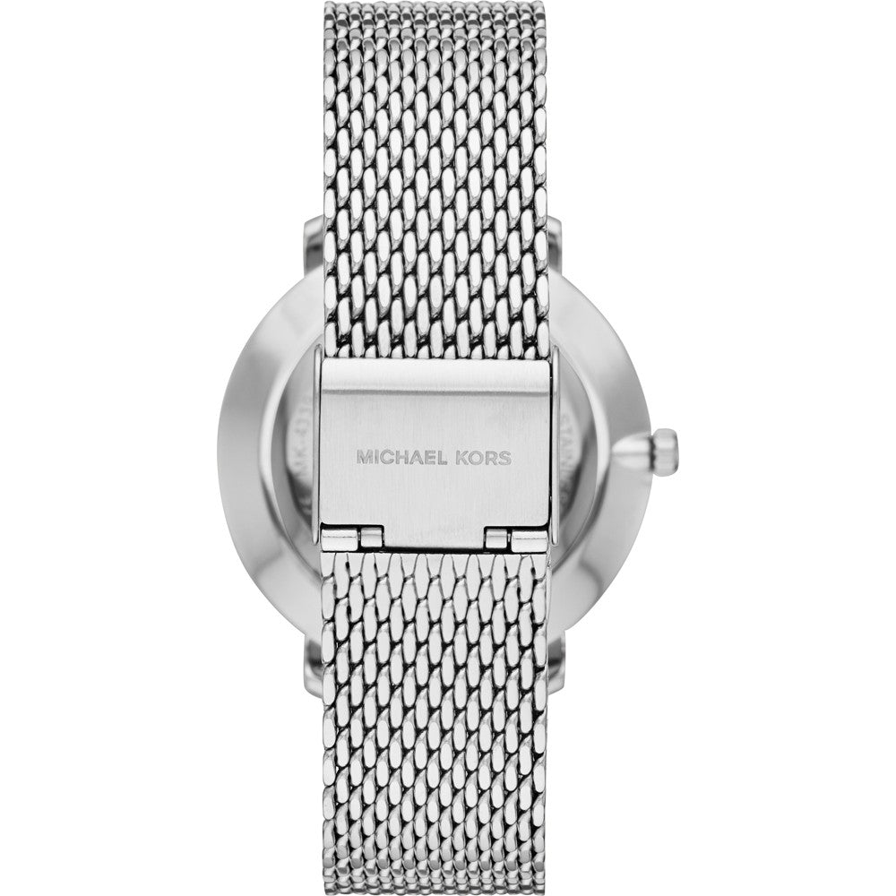  Shop Authentic Michael Kors Pyper Quartz White Dial Silver Mesh Strap Watch for Women - MK4338 - Luxxuri