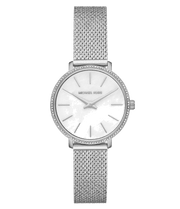  Shop Authentic Michael Kors Pyper Quartz Mother of Pearl White Dial Silver Mesh Strap Watch For Women - MK4618 - Luxxuri