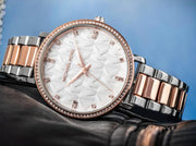  Shop Authentic Michael Kors Pyper Quartz White Dial Two Tone Steel Strap Watch For Women - MK4667 - Luxxuri