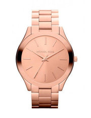  Shop Authentic Michael Kors Slim Runway Rose Gold Dial Rose Gold Steel Strap Watch for Women - MK3197 - Luxxuri