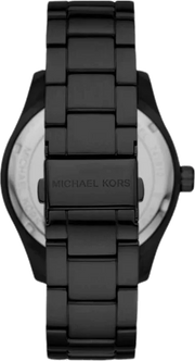  Shop Authentic Michael Kors Runway Quartz Black Dial Black Steel Strap Watch For Women - MK4562 - Luxxuri