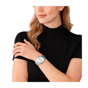 Shop Authentic Michael Kors Runway Chronograph Silver Dial Silver Steel Strap Watch For Women - MK7325 - Luxxuri