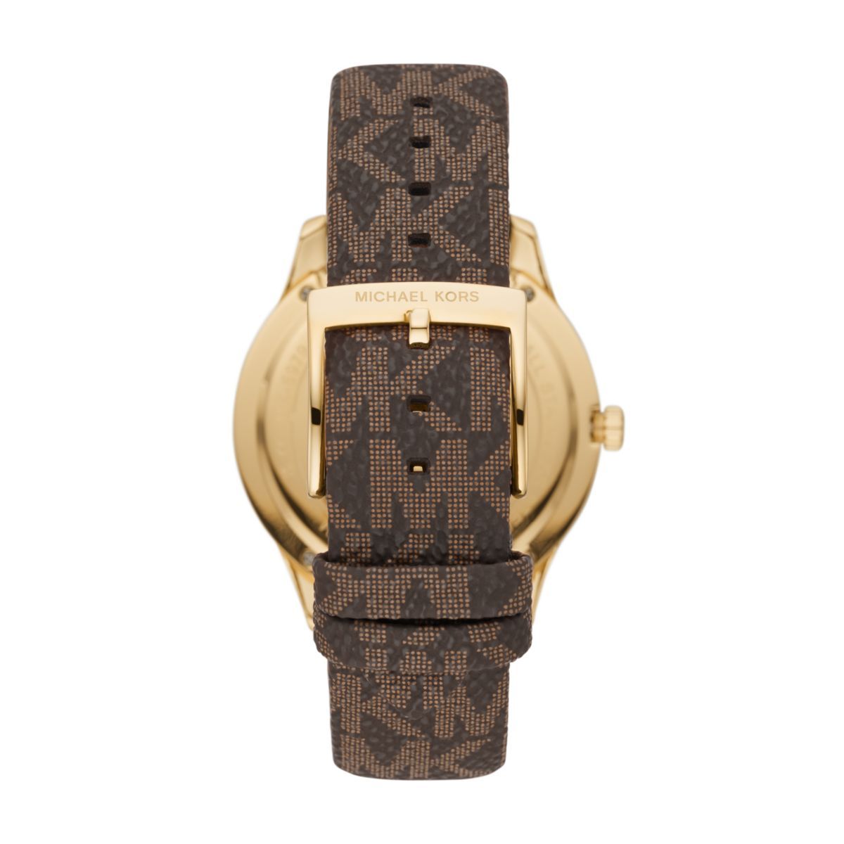  Shop Authentic Michael Kors Jaycie Three Hand Gold Dial Brown Leather Strap Watch for Women - MK2862 - Luxxuri